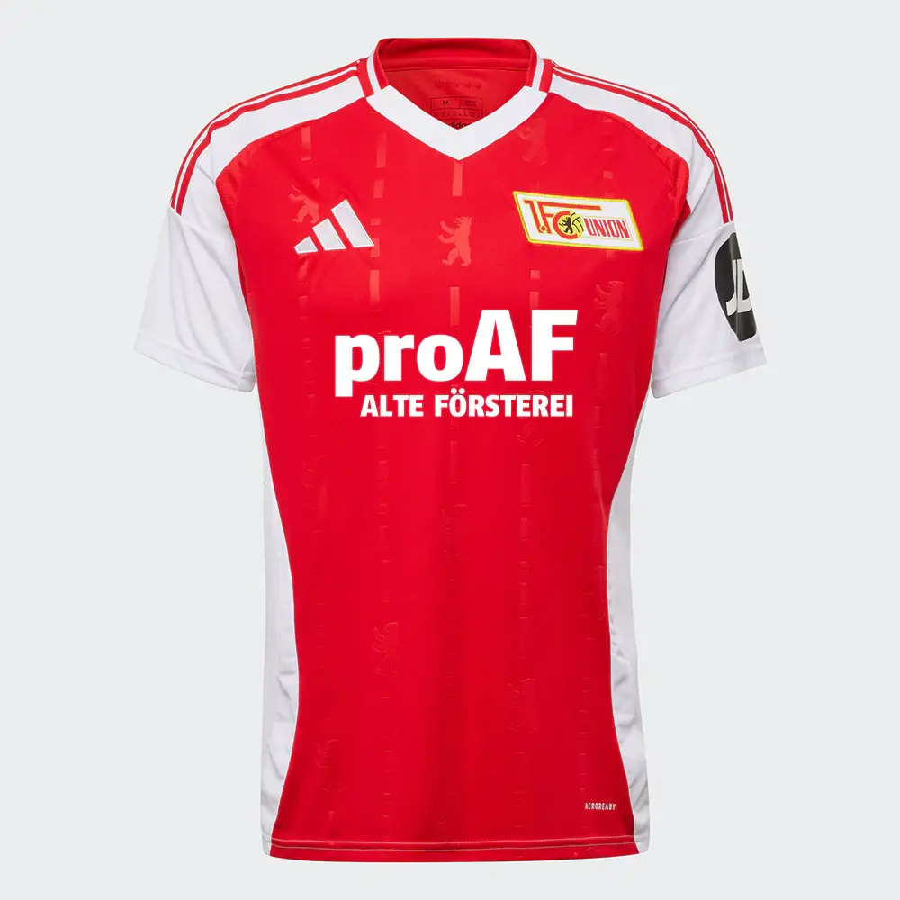 adidas 1. FC Union Berlin Trikot Home 2024/2025 Rot